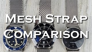 Mesh Watch Strap Comparison  Expensive vs Inexpensive [upl. by Marylin]