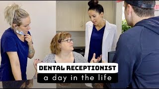 A Day In The Life Of A Receptionist [upl. by Taima393]