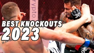 Top 10 Best UFC Knockouts of 2023 [upl. by Bronson129]