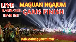 🔴LIVE FULL VIDEO GARIS FINISH KARNAVAL MAGUAN NGAJUM HINGGA SELESAI [upl. by Luing433]