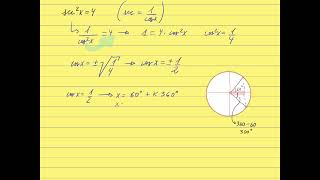 Equació trigonométrica sec24 [upl. by Ahseina306]