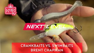 Throwing a Crankbait vs a Swimbait During the Spawn and Shad Spawn  Brent Chapman NEXT LEVEL [upl. by Gisela935]