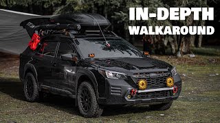 Indepth Walkaround of all the modifications on my 22 Subaru Outback Wilderness [upl. by Critchfield]