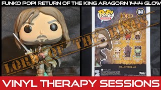 Vinyl Therapy Sessions Funko Pop Lord of the Rings Aragorn 1444 Glow funkopop lordoftherings [upl. by Rotceh580]