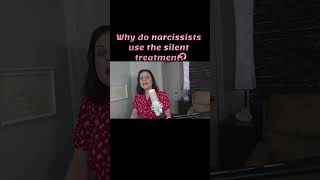 Why do narcissists use the silent treatment silenttreatment narcissiticabuse [upl. by Dnomzed]