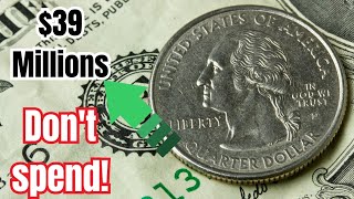 START WITH NOTHING END WITH MILLIONS TOP 10 SUPER RARE QUARTER DOLLAR WORTH MILLIONS [upl. by Kenwrick]