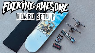 NEW SKATEBOARD SETUP VIDEO  FA SKATEBOARDS  Most Trendy Skateboard Company [upl. by Anitsirhc]