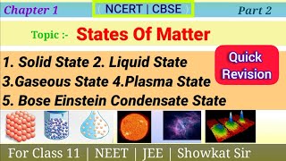 States Of Matter Class 11🖊Part 2🖋States of matter one shot🖍Some basic concepts of chemistry class 11 [upl. by Larkins]