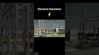 Electrical Substation 2nd Part shorts shortsfeed electricalproject [upl. by Legin]