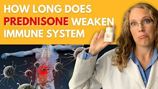 How Long Does Prednisone Weaken The Immune System [upl. by Yhtommit]