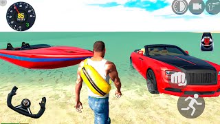 Indian Rolls Royce Boat and Horse in Open City Simulator  Android Gameplay [upl. by Yrffej507]