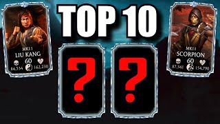 Top 10 BEST Diamonds in MK Mobile 2023 [upl. by Perle89]