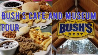 Bushs Family Cafe Review and Bushs Best Baked Beans Museum and Factory Chestnut Hill Tennessee [upl. by Baxter578]