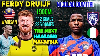 WAJIB BELI‼️PEMAIN BARU MALAYSIA🇲🇾🔜 FERDY DRUIJF quotTHE NEXT HAALAND😈quot TINGGI LAMPAI ALWAYS SCORE🥶💥⚽🥅💯 [upl. by Eelaroc]