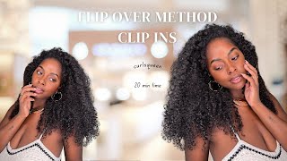 You can easily do this flip over method  Looks just like a sew in [upl. by Publius]