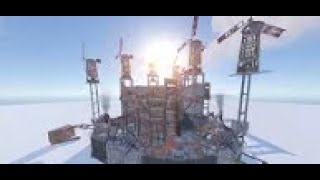 TUTORIAL CENTAURI • Meta Egg Base • Open Core • Mountain Roof • Strong 46 Man Base RUST [upl. by Galatea]