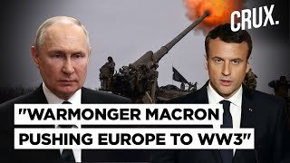 Italy Blasts quotDanger For Europequot Macron On Ukraine Troops Russia Says France quotSeeks To Please USquot [upl. by Wilkison335]