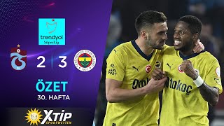 MERKUR BETS  Trabzonspor 23 Fenerbahçe  HighlightsÖzet  Trendyol Süper Lig  202324 [upl. by Lirpa]