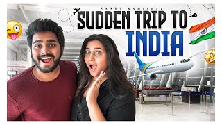 SUDDEN TRIP TO INDIA 🇮🇳 AUSTRALIA TO INDIA 😍  WHY THIS SUDDEN PLAN  🫣 NACH ❤️ [upl. by Eedyah]