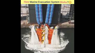 How marine evacuation system works shorts [upl. by Carleton]