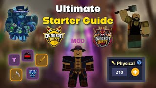 Dungeon Quest Starter Guide 2024 [upl. by Oglesby]