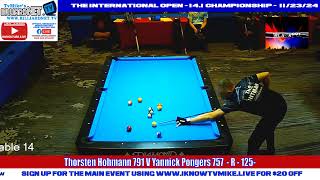 International Open 2024  141  Thorsten Hohmann 791 V Yannick Pongers 757 [upl. by Chill]