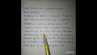 Mutation of DNA studyfacts4693 [upl. by Sarette141]