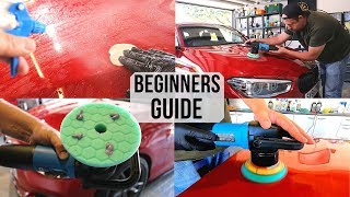 How To Polish A Car For Beginners  Paint Correction Guide for first timers [upl. by Kimmie]