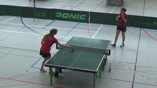 Bruechert vs Bathelt CVJM Unterasbach Klein Kielmann u a Scheinfeld 20181006 Table Tennis Bezirksm M [upl. by Afas125]