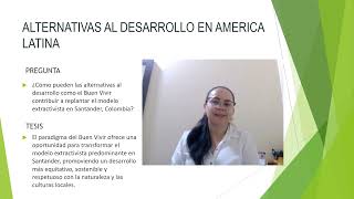 ALTERNATIVAS AL DESARROLLO EN AMERICA LATINA [upl. by Rue]