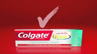 Keep your whole mouth protected with Colgate Total Professional Clean [upl. by Nyltyak]