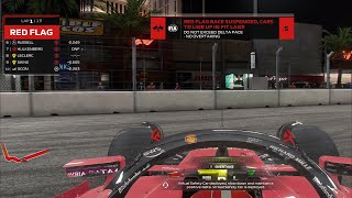 First ever Red Flag on the F1 23 Game [upl. by Fanchette]