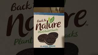 Back to Nature Classic Creme plantbased cookies [upl. by Anyd861]