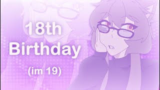 18th birthday 19  Animation meme [upl. by Attinahs]