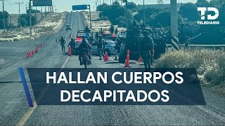 Encuentran cinco cuerpos decapitados en Ojuelos Jalisco [upl. by Laktasic]