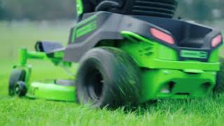 GREENWORKS 60V Pro 42” Zero Turn Lawnmower [upl. by Adnert175]