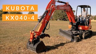 Why you NEED the Kubota KX0404 Compact Excavator [upl. by Iglesias]