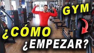 🔴 ¿Cómo iniciar en el GYM por primera vez  Lo que DEBES SABER al comenzar el gym 🏋🏻‍♀️ [upl. by Belanger]