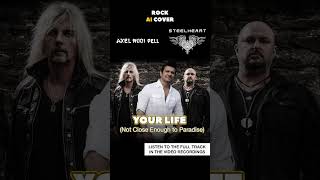 MILJENKO MATIJEVIC STEELHEART  YOUR LIFE Not Close Enough to Paradise Axel Rudi Pell aicover [upl. by Lemak]