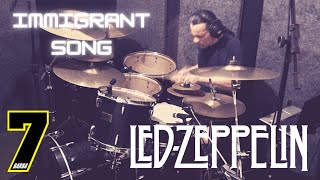 Led Zeppelin  Immigrant Song  Drum Cover One Take [upl. by Aerised]