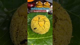 Donne Biryani Recipe 🍛 Bangalore Style  Must Try menushow donnebiryani [upl. by Geilich]