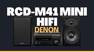 Denon RCDM41 Mini HiFi  Auto Preset Setup [upl. by Hilly]