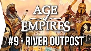 Age of Empires 1 ► 9 Egypt  River Outpost  AoE 1 HD Gameplay [upl. by Ecneitap]