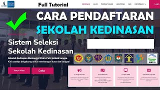 Tata Cara Pendaftaran Sekolah Kedinasan 2024 [upl. by Loesceke]