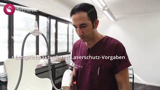 Sthetic Dr med Afschin Fatemi zu Dauerhafte Haarentfernung per Laser 026 Sec [upl. by Tebor]