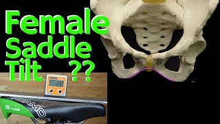 Saddle Setup amp Tilt for Women  Are there special considerations [upl. by Bander]