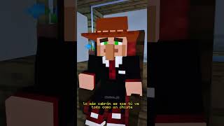 Amorfoda Poncho IA COVERminecraft java bedrock cover aldeano ia animacion badbunny [upl. by Ailev]