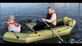 EP 17  Review Tobin Sports Canyon Pro Inflatable Boat at Costco Unboxing Setup Sea River Test [upl. by Huesman992]