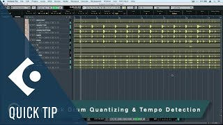 Multi Track Drum Quantize amp Tempo Detection  Audio Editing and Warping [upl. by Airehtfele842]