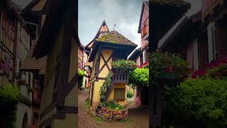 EguisheimAlsace france 🇫🇷📍france alsace eguisheim [upl. by Ellertal]